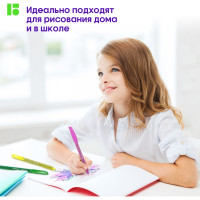 Набор гелевых ручек BERLINGO Triangle Gel 6 шт, 6 цветов, 0,5 мм, корпус ассорти CNg_20206