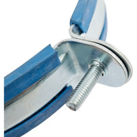 Металлический хомут Blue Ocean шуруп и дюбель - 125/М10х110 PPRF/MSHTS 125