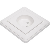 1-местная розетка Systeme Electric скрытой проводки W59 16А IP20 без заземления без защитных шторок в сборе белый RS16-153-18