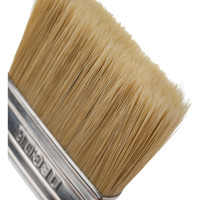 Кисть DECOR Black White универсальная 75х15мм, светлая смешанная щетина, 2К ручка 880-075