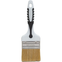 Кисть DECOR Black White универсальная 75х15мм, светлая смешанная щетина, 2К ручка 880-075