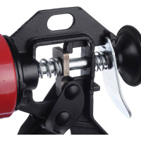 Усиленный пистолет для герметика с металлическим фиксатором HEADMAN 225мм полукорпусный 684-014