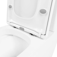 Напольный безободковый унитаз Lavinia Boho Aveo Rimless 3306010R