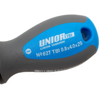 Отвертка Unior шлицевая укороченная рукоятка TBI 0,8x4,0x25 3838909128337