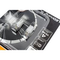 Автолампа OSRAM W5W, W2.1x9.5d, LED, 2 шт., 6000 К, 12 В 2825DWP-02B