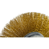 Щетка радиальная плоская (175 мм; латунированная проволока 0.3 мм) для УШМ SCH.W.ERT 4001014