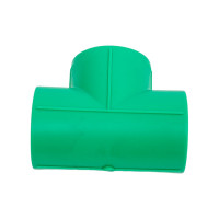 Прямой тройник Blue Ocean 25, полипропиленовый, зеленый PPRF/ET G -25