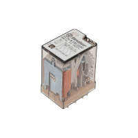 Промежуточное реле Finder 4 перекидных контакта 7А, 230В AC, 553482300030