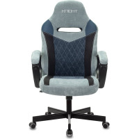 Игровое компьютерное кресло ZOMBIE VIKING 6 KNIGHT синий текстиль/экокожа VIKING 6 KNIGHT BL