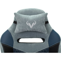 Игровое компьютерное кресло ZOMBIE VIKING 6 KNIGHT синий текстиль/экокожа VIKING 6 KNIGHT BL