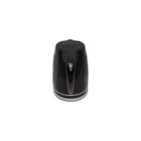 Чайник Centek CT-0043 Black 2 л, 2200 Вт, LED подсветка, стальная отделка базы, хромированный элемент