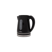 Чайник Centek CT-0043 Black 2 л, 2200 Вт, LED подсветка, стальная отделка базы, хромированный элемент
