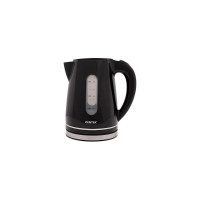 Чайник Centek CT-0043 Black 2 л, 2200 Вт, LED подсветка, стальная отделка базы, хромированный элемент