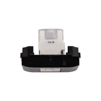 1-местная компьютерная розетка DKC скрытой проводки Brava 1 модуль RJ45 5E черная 77654N