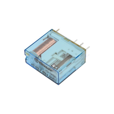 Миниатюрное реле Finder 2 CO конт. 8а, = 24в чувст. пост. тока, - гермет, 405270240001