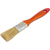 Плоская кисть Toolberg ПРОФИ, натуральная щетина, 25 мм 0104110