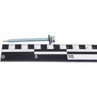 Кровельный саморез КРЕП-КОМП цинк, с шайбой EPDM, 6,3x80 К, 10 шт. ск6380мф