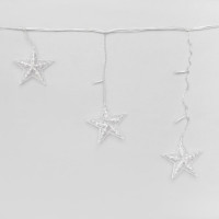 Бахрома Luazon ECO Арка, IP20, УМС вилка, Ш2.5 м, В1.2 м, Н.С. LED-136-220V, 8 режимов,мульти 3612416