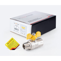 Шаровой кран для газа PROFACTOR PF GAS ручка бабочка, в/н 3/4 дюйма PF GBV 337