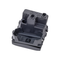 Выключатель DKC черный, 2 модуля, 77002N 24529