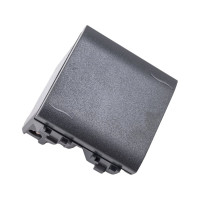 Выключатель DKC черный, 2 модуля, 77002N 24529