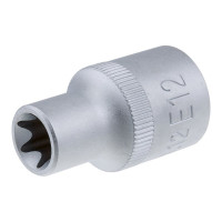 Головка Е-профиль (E12; 3/8") Forsage F-53612(9770)
