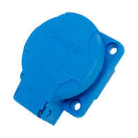 Розетка DKC скрытая установка 16А 250В 2P+E IP54 DIS5702061