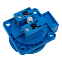 Розетка DKC скрытая установка 16А 250В 2P+E IP54 DIS5702061