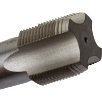 Метчик CNIC Rc 1 1/4" Р6М5 трубный конический, м/р. 11 ниток/дюйм 4353