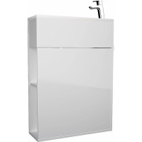 Тумба с раковиной 1Marka Stretto 50П 1д. Белый глянец У94716