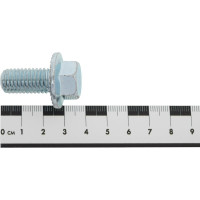 Болт с фланцем ZAMETAL 12x25 10.9 DIN 6921 оц., с насеч. уп. 110 шт ZA082808