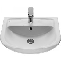 Тумба с раковиной Onika Лада 50 напольная, белая 105002