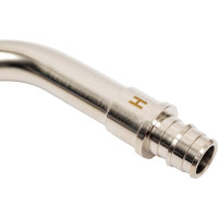 Трубка One Plus L обр. для подключения радиатора к системе OP qe PEX a 16x15-L250 мм 3221400085 3504023141