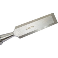 Стамеска Политех плоская, деревянная рукоятка, 24 мм, 2523024