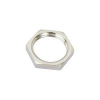 Контргайка STI  латунная Ду15 (1/2") Ру16 никелированная внутренняя резьба D270-00396