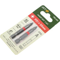 Биты 1/4", PZ1 × 50 мм, 2шт. Дело Техники 790622