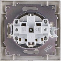 Розетка TDM ELECTRIC 2П+З 16А 250В бронза Лама SQ1815-0723