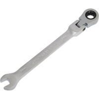 Набор комбинированных трещоточных ключей TOLSEN шарнирные, 7 предметов 15259