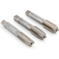 Ручные метчики GSR M18х2,5 HSSG DIN352 6H набор 3 шт для глухих и сквозных отверстий  B00105280