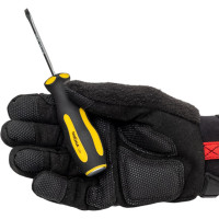 Шлицевая отвертка NIKONA плоская, Cr-V, SL5, 4x75 мм шестигранная 22-611
