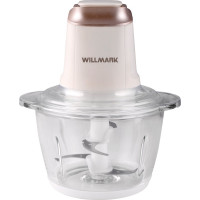 Измельчитель Willmark WMC-5288 400 Вт стеклянная чаша 1.2 л двойные лезвия резиновое основание 2001445