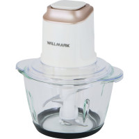 Измельчитель Willmark WMC-5288 400 Вт стеклянная чаша 1.2 л двойные лезвия резиновое основание 2001445