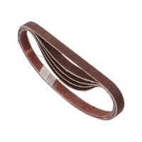 Лента на ткани для электроинструмента 5 шт, 10х330 мм, Р80 Сегмент-Абразив 7930091775989