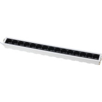 Встраиваемый светодиодный светильник RITTER Artin LED 30Вт, 2400Лм, 4200К, 414х45х55мм, алюминий, прямоугольный, белый 59998 2