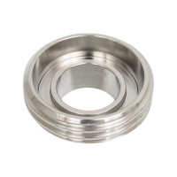 Штуцер TITAN LOCK 1in, резьбовой под приварку DIN 11851, DN25, нерж. сталь 316, TL25THRWSS