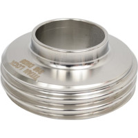 Штуцер TITAN LOCK 1in, резьбовой под приварку DIN 11851, DN25, нерж. сталь 316, TL25THRWSS