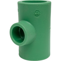 Переходной тройник Banninger полипропиленовый, зеленый, 40x25x40 мм 7521090711