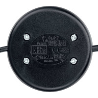 Кабель с ножным выключателем и евровилкой duwi 2м черный 28579 3