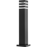 Садово-парковый светильник столб duwi Nuovo 90х140х610 Е27 алюминий/стекло IP65 черный 24397 7