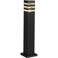 Садово-парковый светильник столб duwi Nuovo 90х140х610 Е27 алюминий/стекло IP65 черный 24397 7